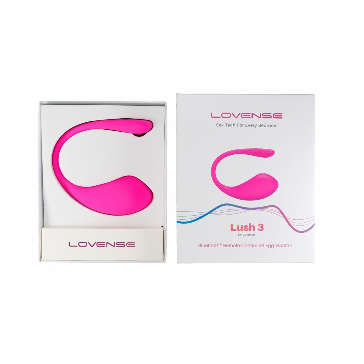 Massaggiatore di Coppia Lovense Lush 3 Rosa